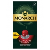 Кофе в капсулах «Monarchh - Lungo 6 Classico» (кап./1 уп./10 шт.)