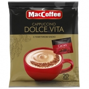 Кофе « MacCoffee - Capuccino Dolce Vita» (раст./1 уп./20шт./480 г.)