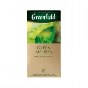 Чай «Greenfield - Green Melissa» (зел./пак./1.5 г., 1 шт./25 шт.)