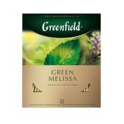 Чай «Greenfield - Green Melissa» (зел./пак./1.5 г., 1 шт./100 шт.)